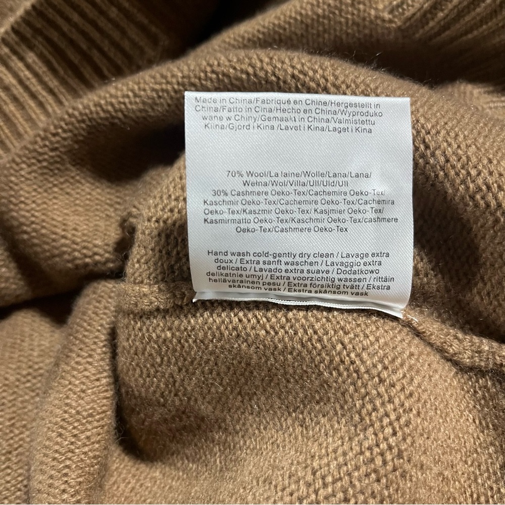 Herskind Alberto Knit Polo Blouse Cashmere Wool - Picture 15 of 16